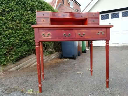 Photo of free Wooden writing desk (Cofton Hackett B45) #1