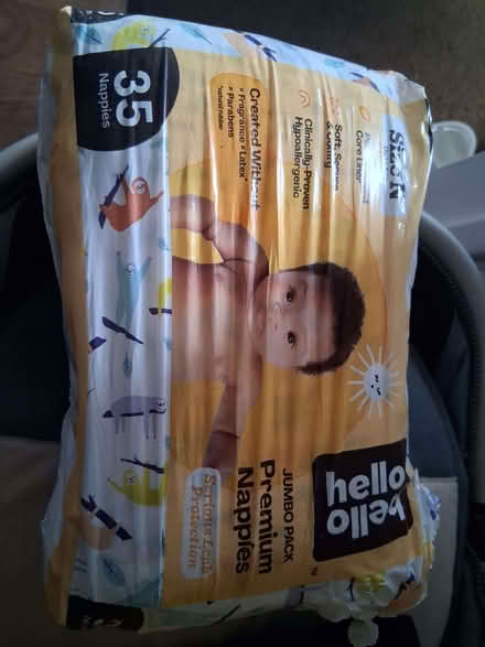 Photo of free 2 packs of newborn nappies like tiny baby nappies (Bulwell NG6) #1