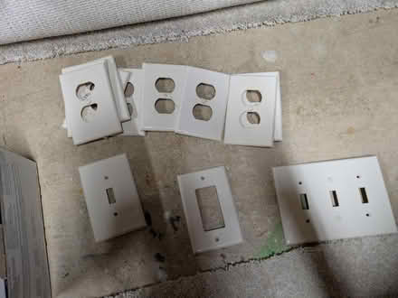 Photo of free Almond Cover Plates (Hickory Ridge) #1