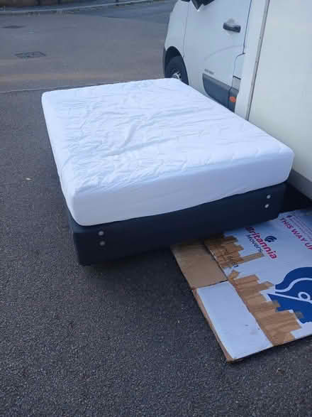 Photo of free Double bed plus mattress (Wembley) #1