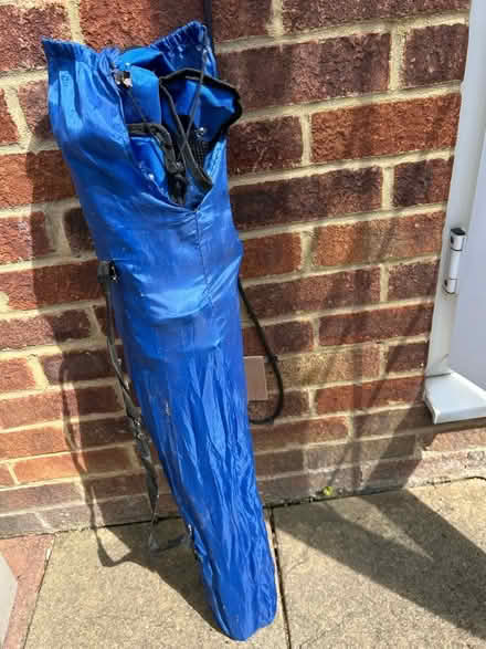 Photo of free Blue folding camping chair (Barkham RG41) #4