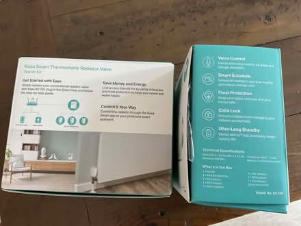 Photo of free X2 Kasa smart radiator valves (St. Albans AL1) #3