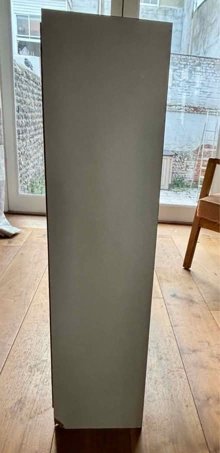 Photo of free Bookcase- 3 fixed shelves, white (BN2 1RD) #3