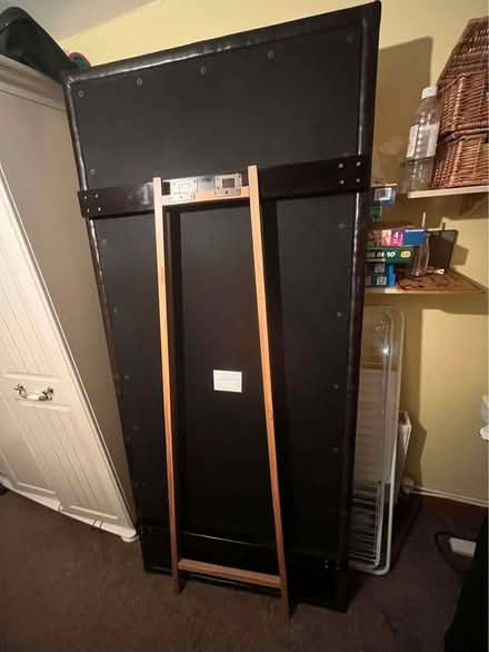 Photo of free Full length mirror with brown (faux leather) surrounds (Dartford DA1) #2