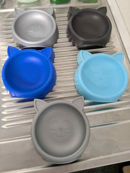 Photo of free Pet feeding bowls, plastic (Newcastle Under Lyme) #1