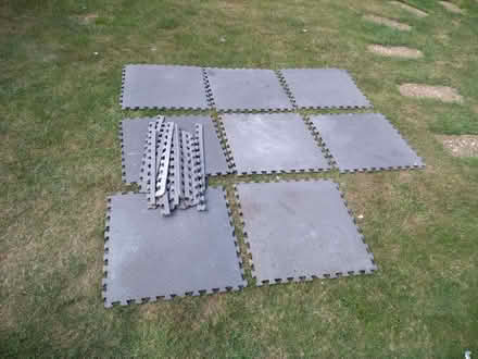 Photo of free EVA foam garage / shed / workshop floor comfort tiles (Knaresborough HG5) #1