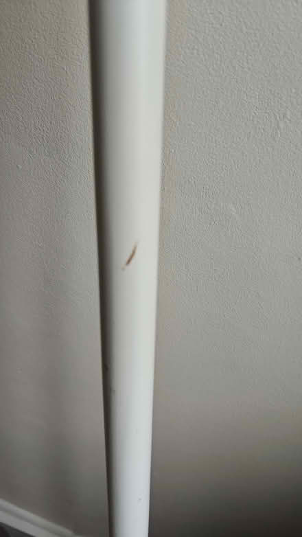 Photo of free White curtain pole (Barwick-in-Elmet LS15) #2