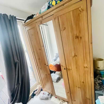 Photo of free Solid wood wardrobe (EN5 5AY) #2