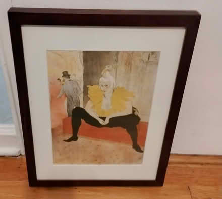 Photo of free Toulouse Lautrec Poster Framed (Midwood) #1