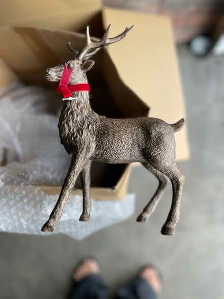 Photo of free Reindeer decoration (Waltham Abbey EN9) #1