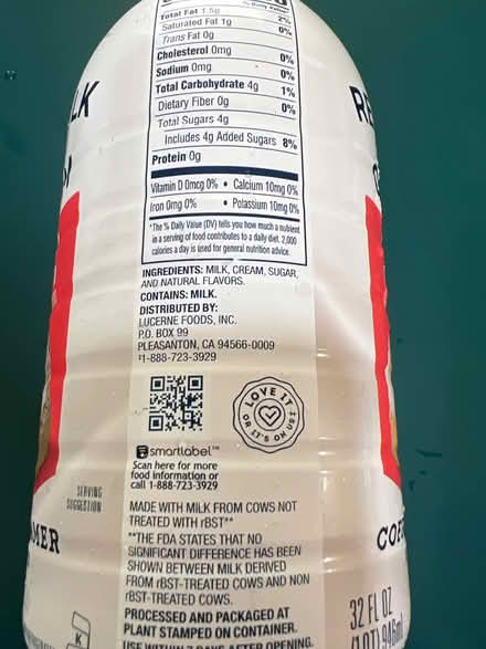 Photo of free REAL Milk & Cream creamers (Lake City/Meadowbrook) #2