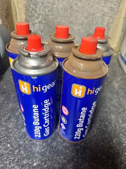 Photo of free 5 x camping cooker gas canisters (Feltham TW14) #1
