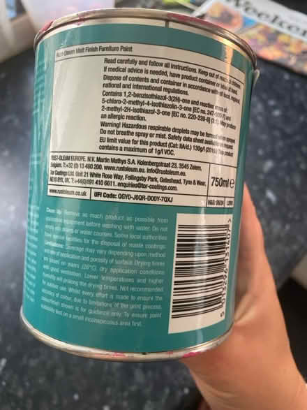 Photo of free Bright pink furniture paint (Branksome, BH12) #4