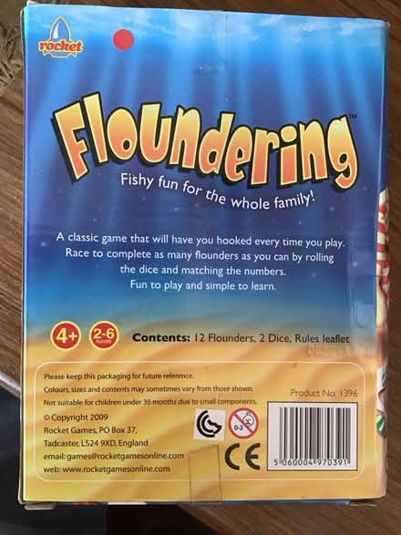 Photo of free Flounders game (CV32 lillington) #2