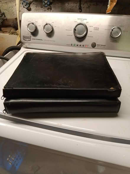 Photo of free Leather (?) 3 ring binders (Mt Rainier MD) #2
