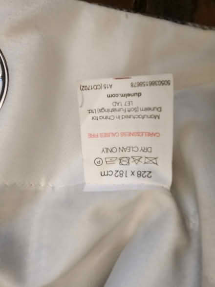 Photo of free Grey Check Dunelm Lined Curtains 228cm x 182cm (Walsall WS1) #2