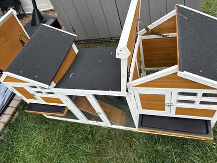 Photo of free Outdoor rabbit cage like new (Ranson WV) #2