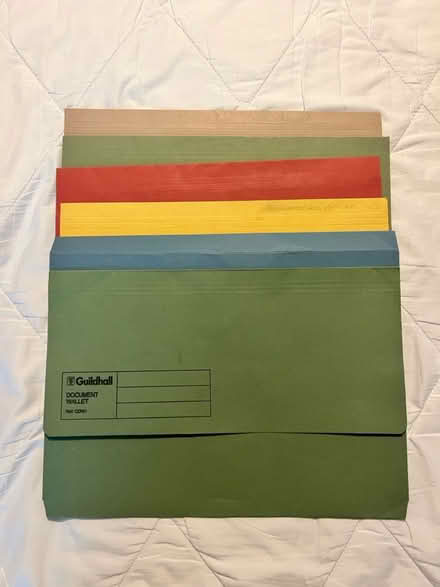 Photo of free 6 card document wallets (SO19) #1