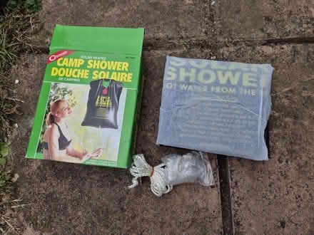 Photo of free Camping shower bag (Mendlesham.) #1