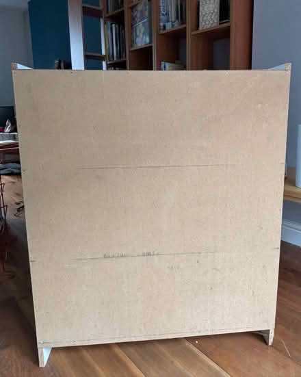 Photo of free Bookcase- 3 fixed shelves, white (BN2 1RD) #4