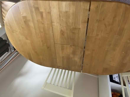 Photo of free Extendable table and chairs (Poplars SG2) #2