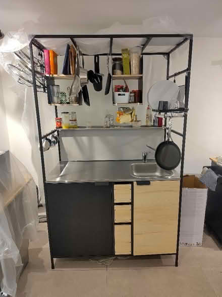 Photo of free Kitchenette Frame with sink. (Theydon Bois CM16) #1