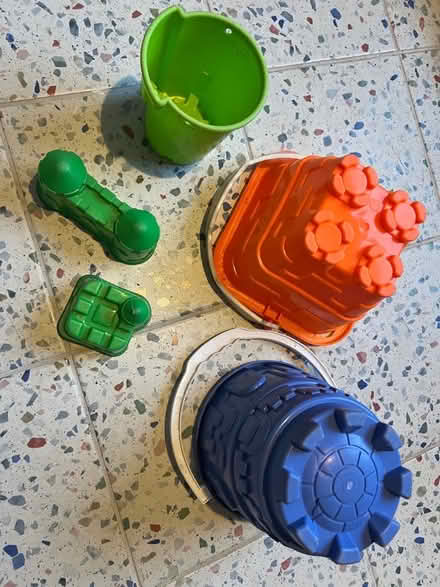 Photo of free Buckets for sandcastles (Latchford WA4) #1