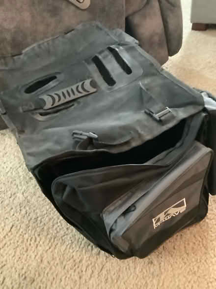 Photo of free Bicycle panniers, on rear tire rack (Ypsilanti,byEllsworth&Mich Ave) #4