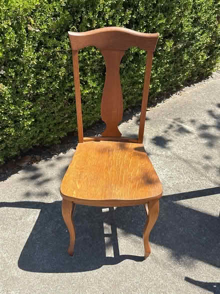 Photo of free Wooden chair (Willow Glen) #1