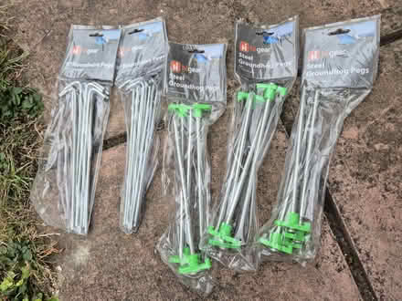 Photo of free New Tent Pegs (Mendlesham.) #1