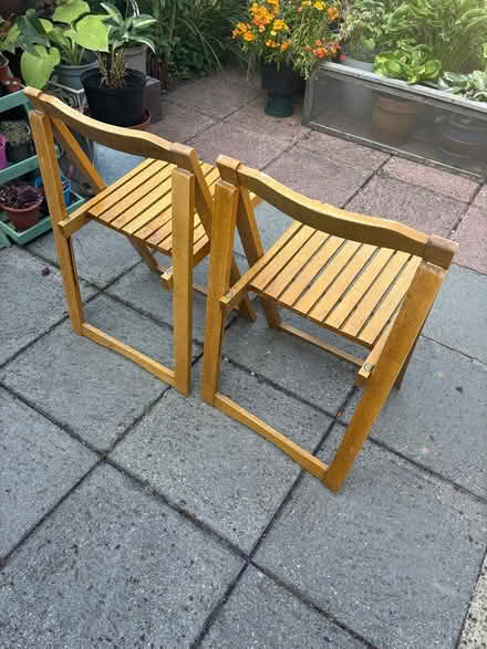 Photo of free 2 x wooden chairs (Hartnup St & Tonbridge Rd ME16) #3