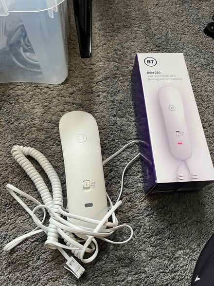 Photo of free BT corded telephone - hardly used (Newbury Park IG2) #1