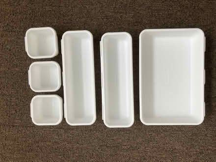 Photo of free Plastic drawer inserts (Ravenswood) #3