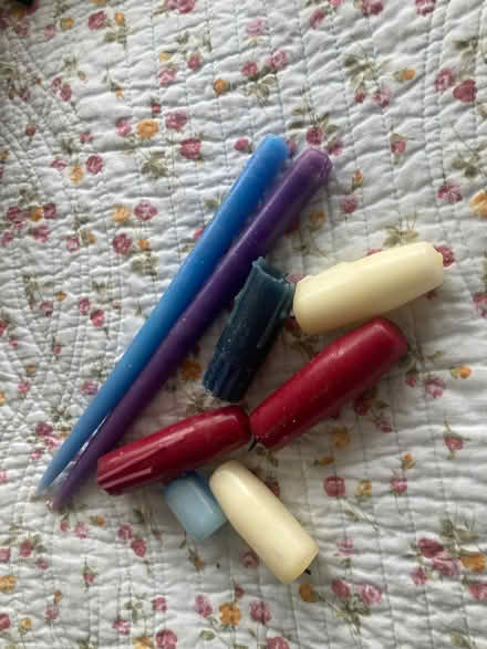 Photo of free 2 thin candles plus some random candle ends (Bear Flat) #1