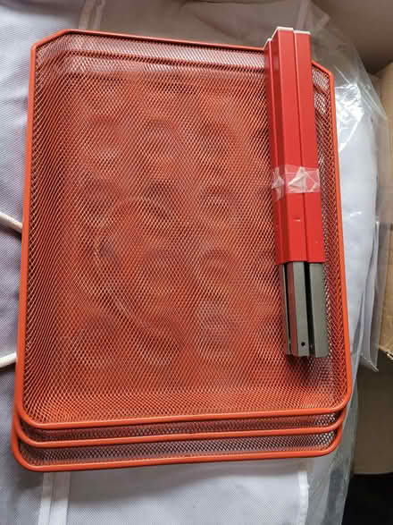 Photo of free orange filing trays (Wollaton NG9) #1