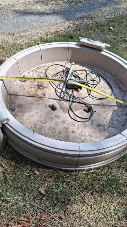 Photo of free Plastic stone effect pond/ water feature (Raymond's Hill EX13) #3