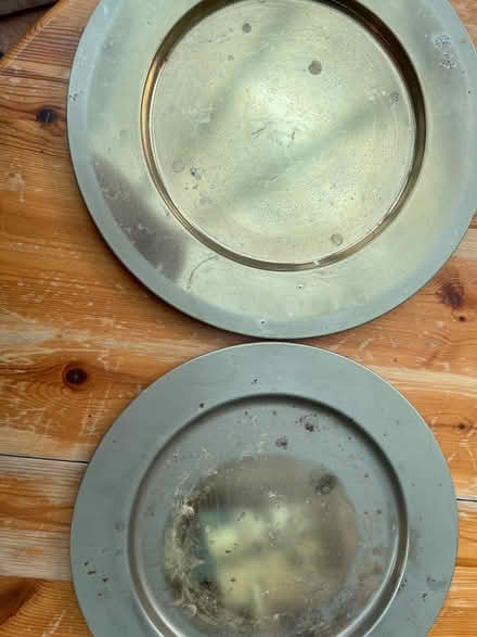 Photo of free 2 large candle holders (Furzton MK4) #1