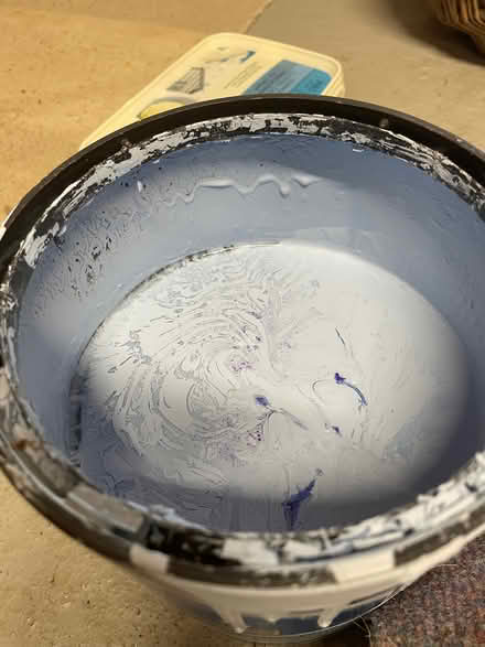 Photo of free Powder blue coloured wall paint (Trinity BA11) #2