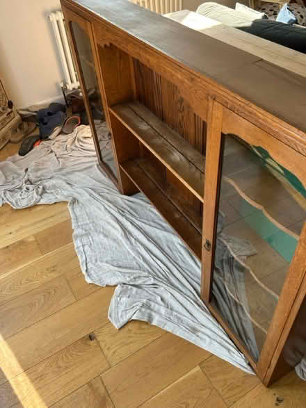 Photo of free Oak Wall cabinet/ dresser top (Rodborough) #3