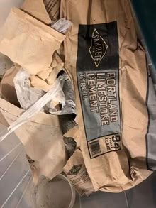 Photo of free almost full bag of Portland Cement ~90lbs [20886] #1
