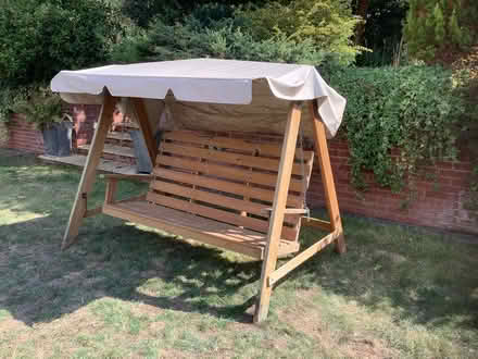 Photo of free Garden swing / seat (Boxted CO4) #2