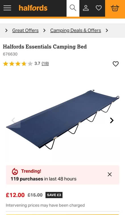 Photo of free Camp beds x2 (Fleet GU52) #1