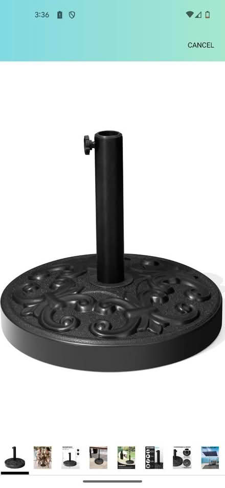 Photo of Umbrella base (East foothills) #1