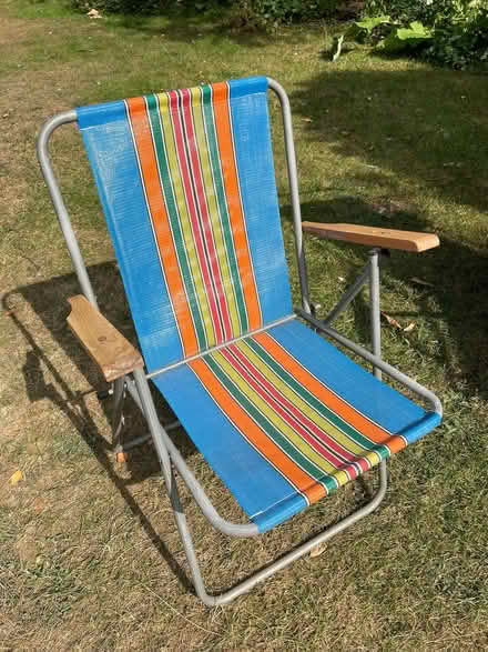 Photo of free Folding garden chairs (Sandford-on-Thames OX4) #1