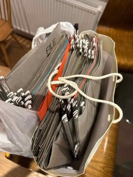 Photo of free Hanging folders for filing cabinet (Nailsworth GL6) #1