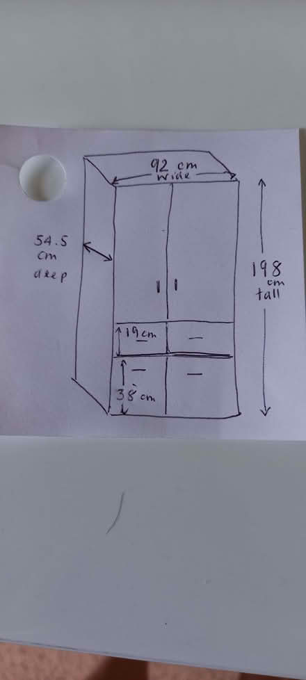 Photo of free Wardrobe (Silverhill TN37) #3