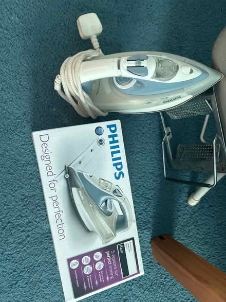 Photo of free Phillips iron and ironing board (Ruislip HA4) #2