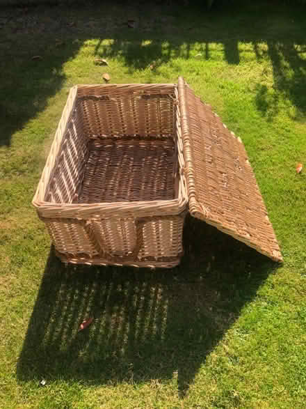 Photo of free Large Wicker basket (Knutsford WA16) #2