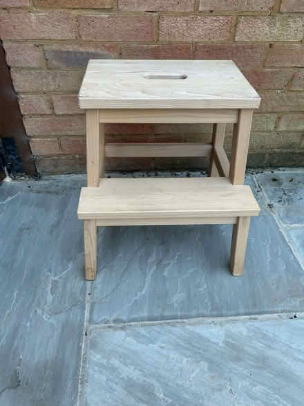 Photo of free IKEA Wooden Step Stool (The Grange Estate SG6) #2