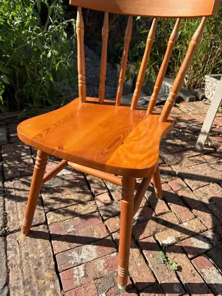 Photo of free Wooden chair (South Croydon) #1